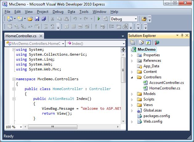Mvc Explorer